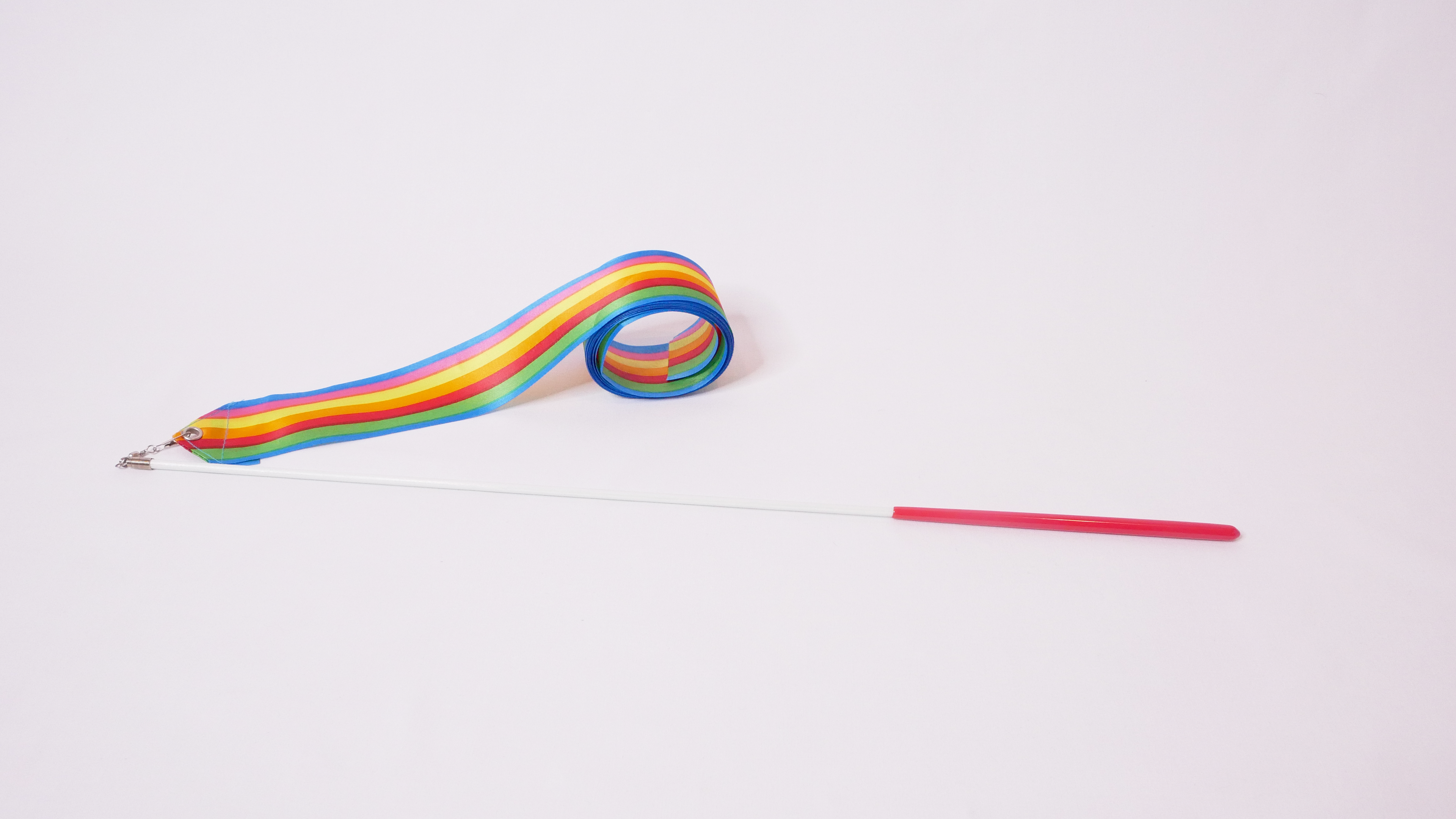 Stripe Rainbow Creative Dance Ribbon